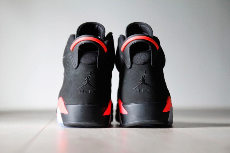 8 para tener el Air Jordan 6 Retro Black/Infrared 23 |