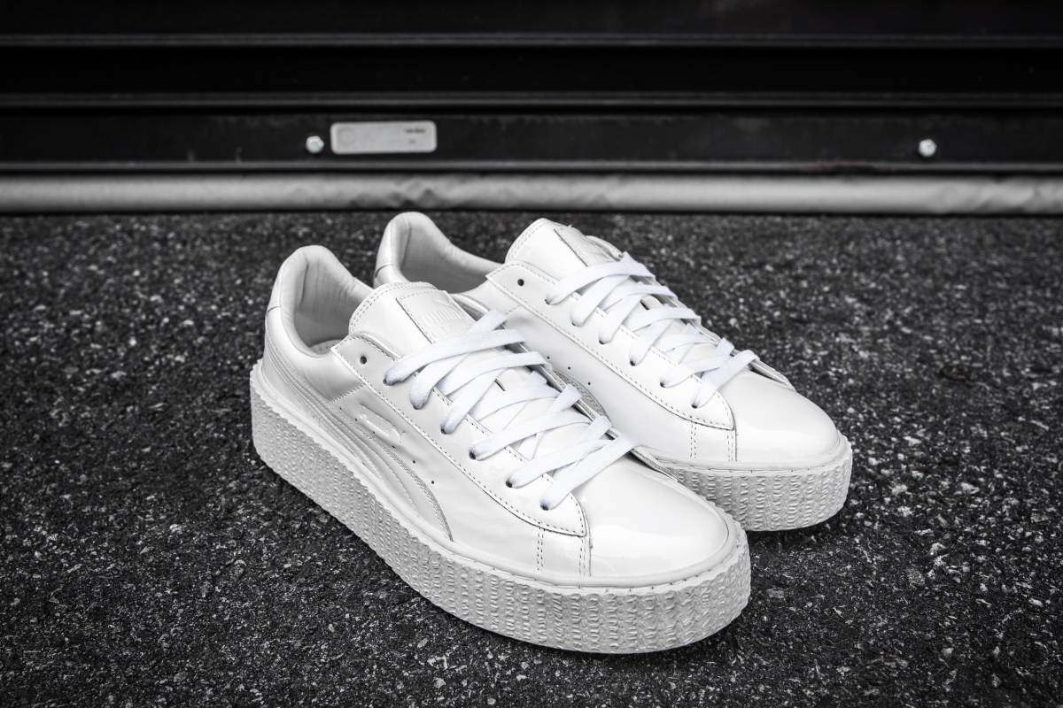 Espectáculo Agricultura para mi Rihanna x Puma Creeper "All White Leather" | Desempacados