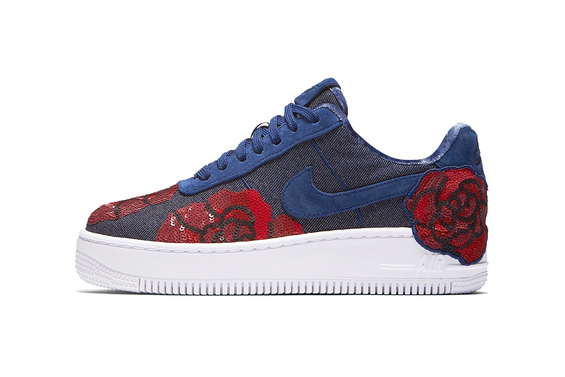 purple flower nikes
