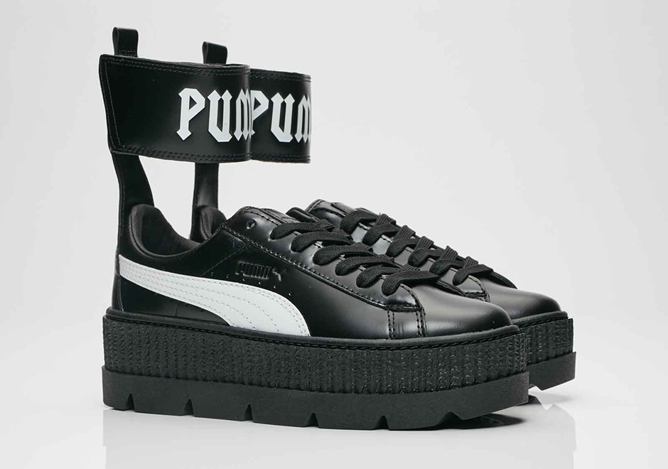 acoso Firmar Catastrófico rihanna-puma-fenty-ankle-strap-platform-sneaker-black-white-1 | Desempacados