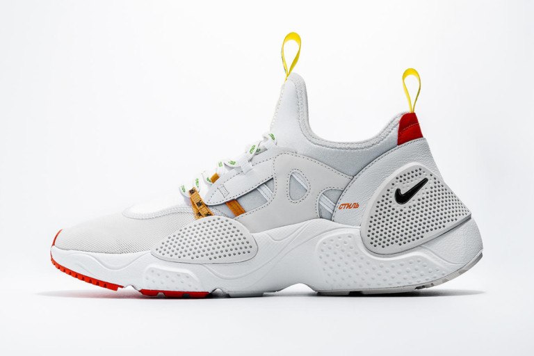 heron preston huarache edge sneakers