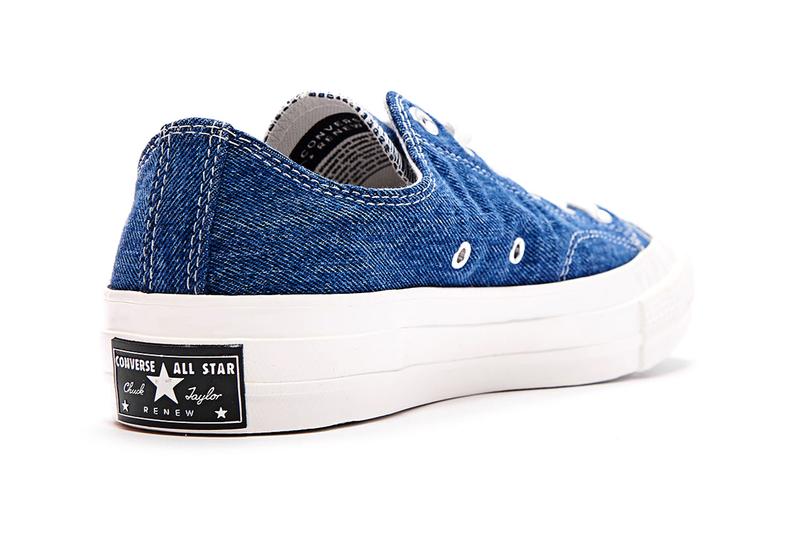 converse denim platform