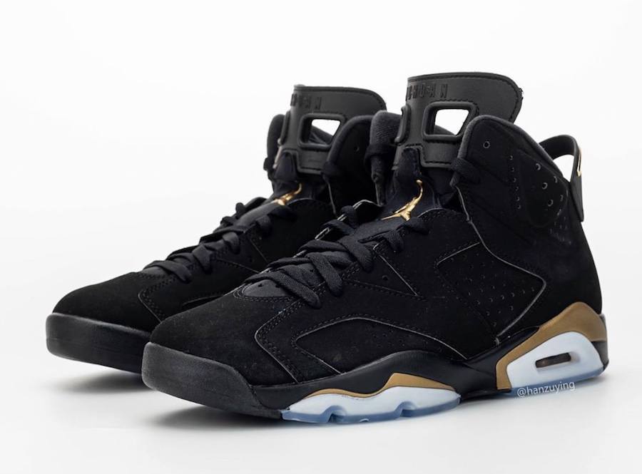 jordan retro 6 doradas