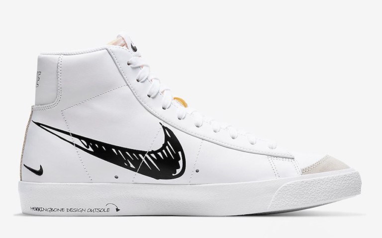 nike 77 blazer sketch