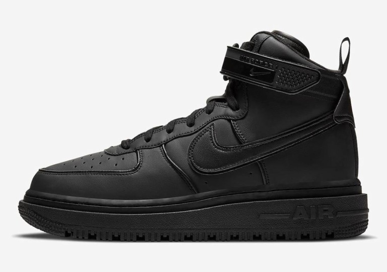 nike air force 1 boots black