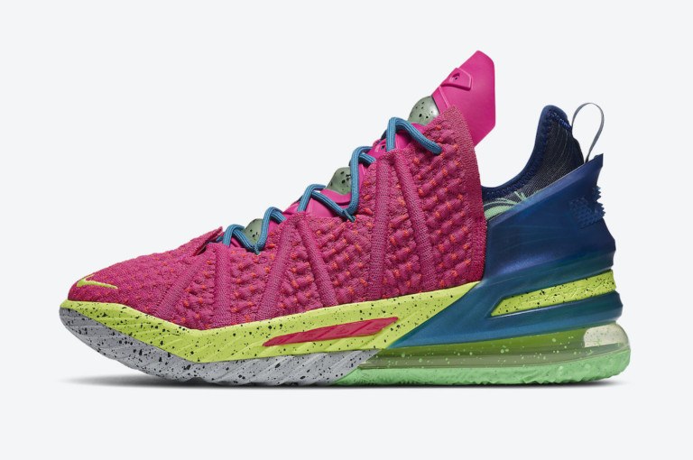 lebron 18 la night