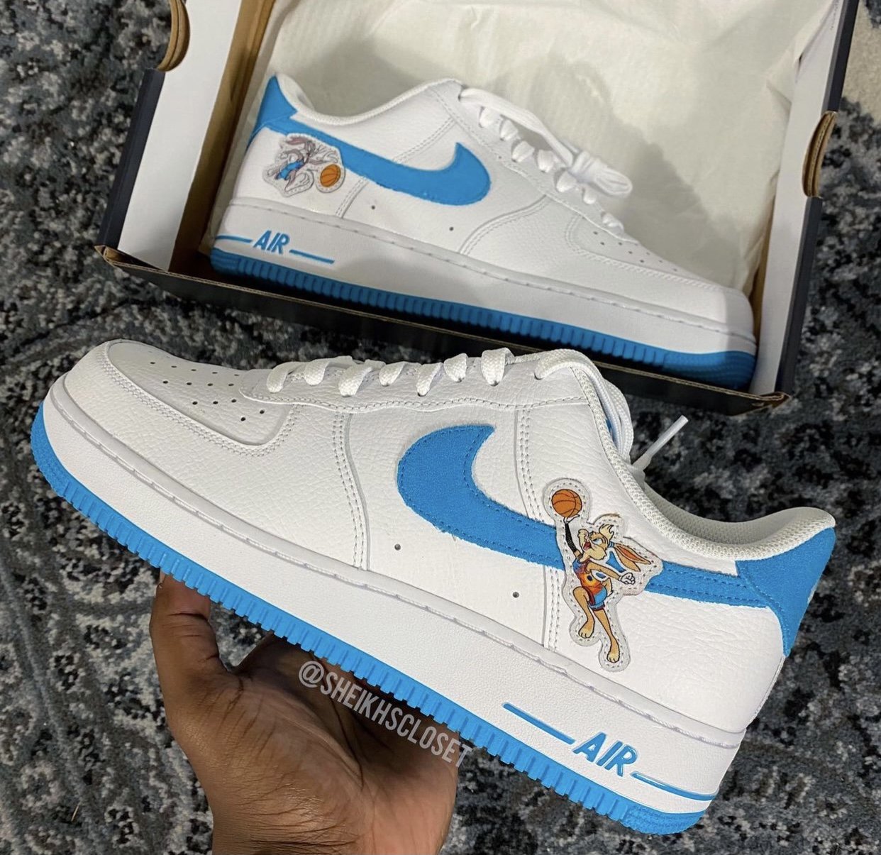 desempacados_Space-Jam-Nike-Air-Force-1-Low-Hare-Bugs-Lola-Bunny (1) |  Desempacados