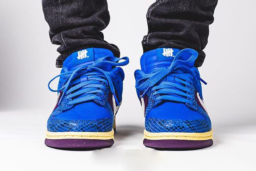 undefeated nike dunk low 5 on it