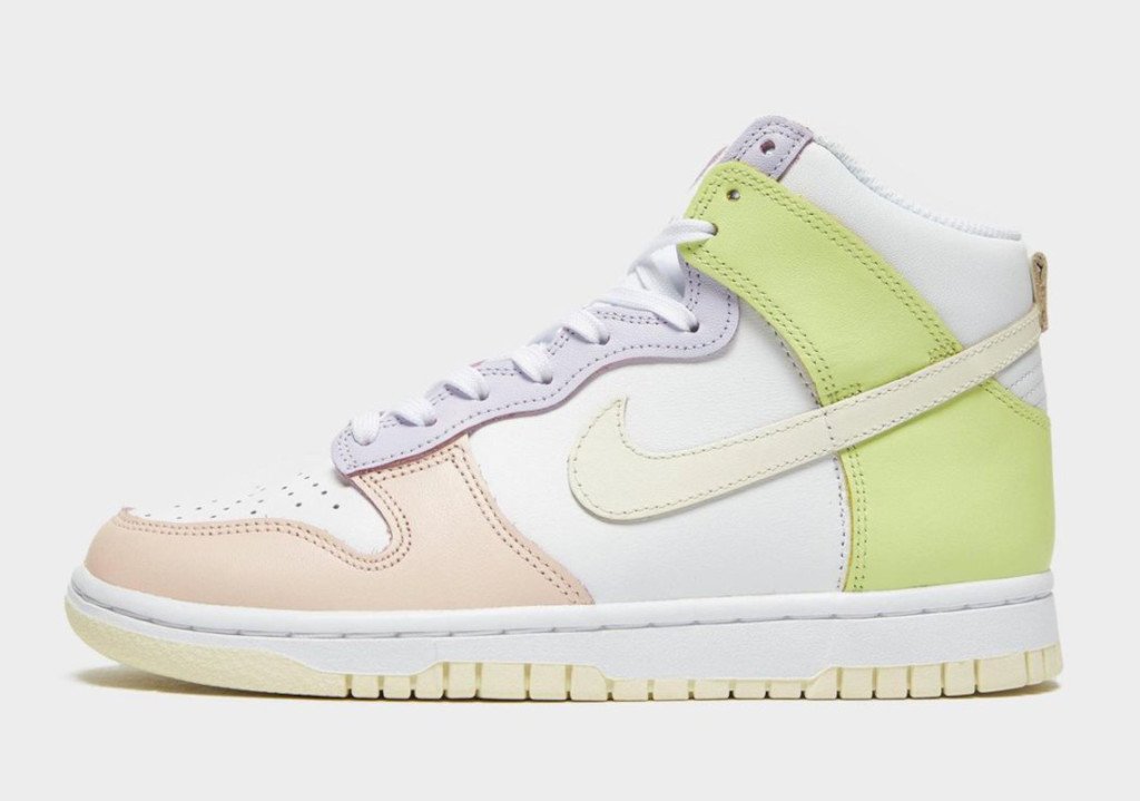 nike dunk pastel multi