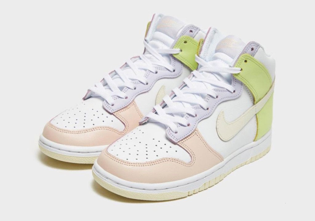 nike dunk pastel multi