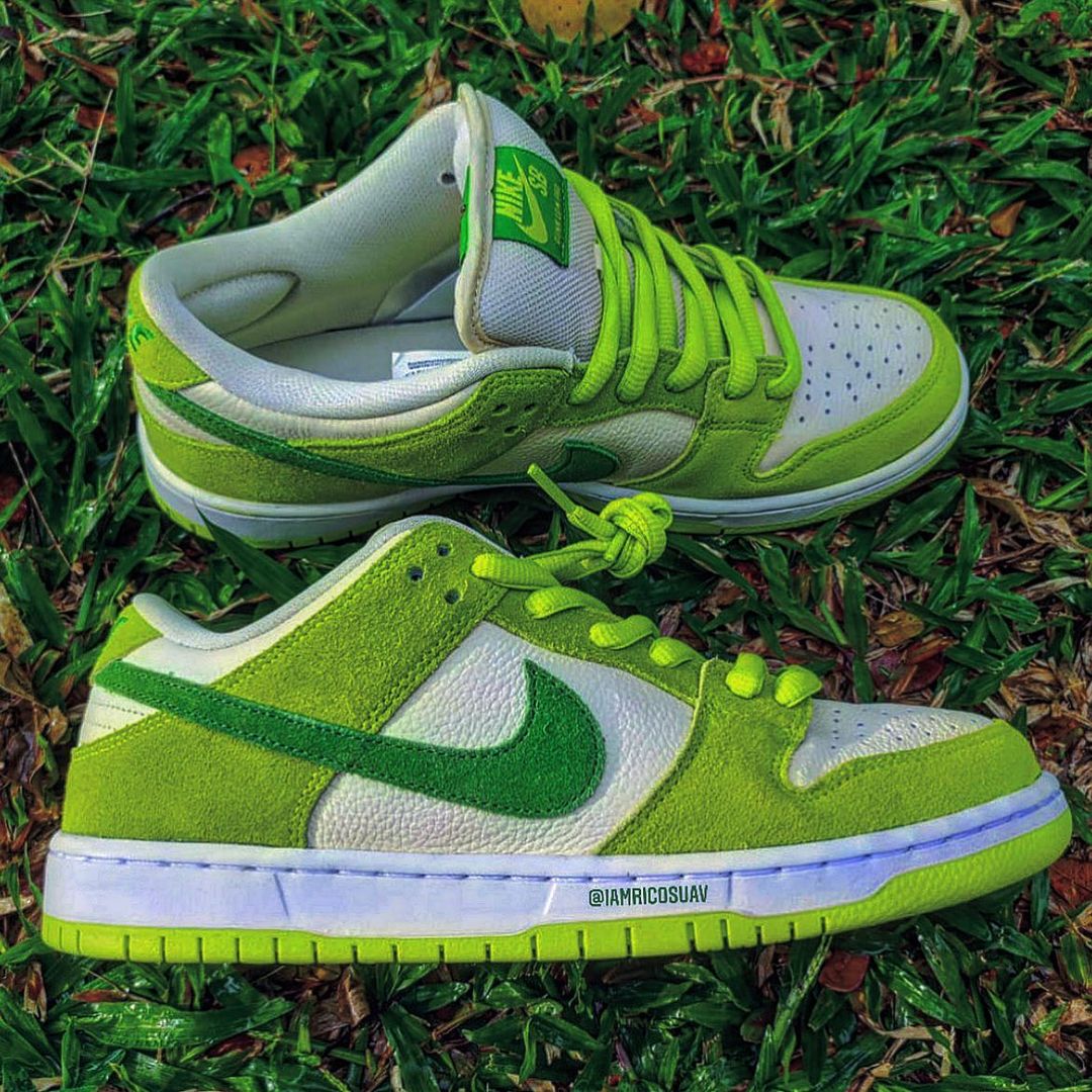 mimar rodar Persona enferma Nike SB le da un sabor manzana verde al Dunk Low | Desempacados