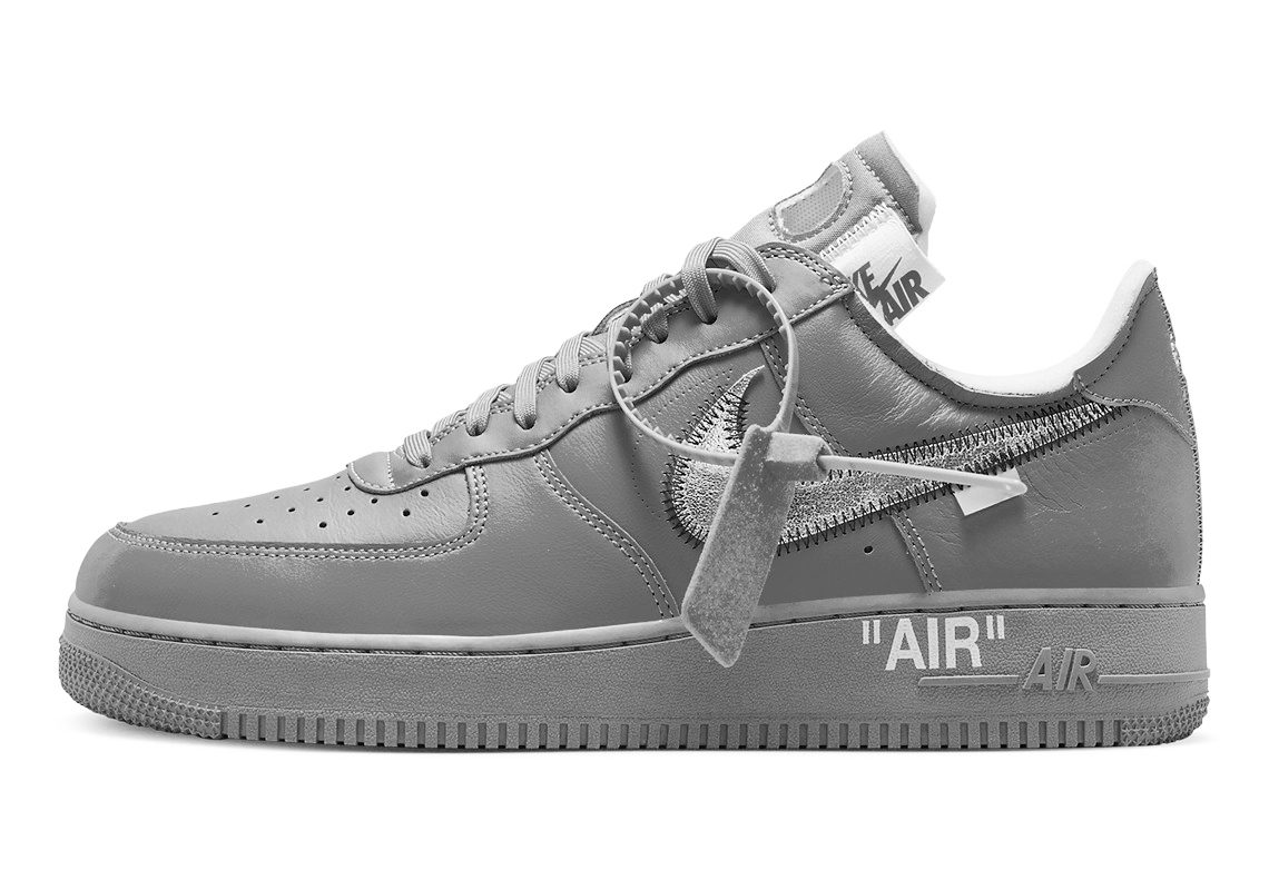 Nike Off preparan el Air Force 1 Low en gris |