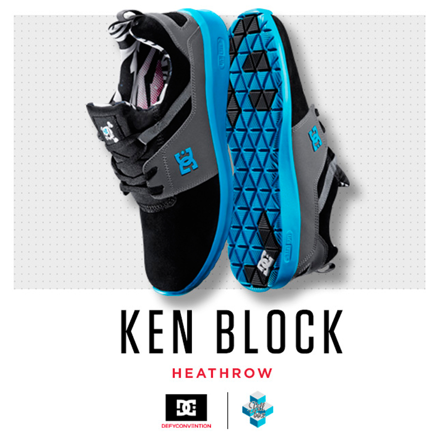 DC Shoes Ken Block Has A New DC Signature Shoe Out This Season! The Tonik  KB Is Available In Cyan Blue And Was Inspired By The Official Hoonigan  Racing Get 