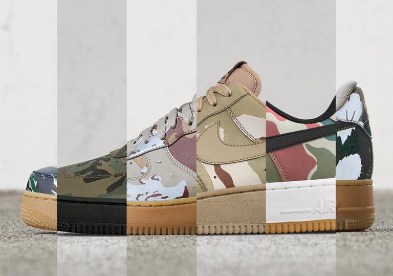 mens camo air force 1