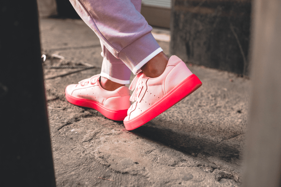 adidas sleek pink