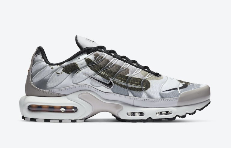 nike tn air max plus brushstroke camo grey