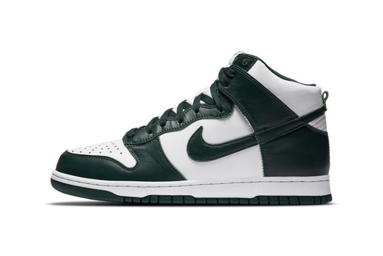 nike dunk spartan green gs