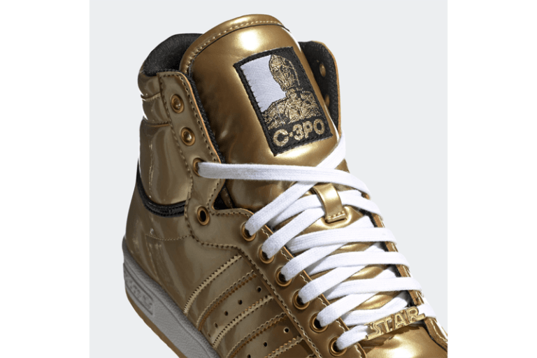 Star Wars adidas Top Ten C-3PO Gold Metallic FY2458 - Fastsole