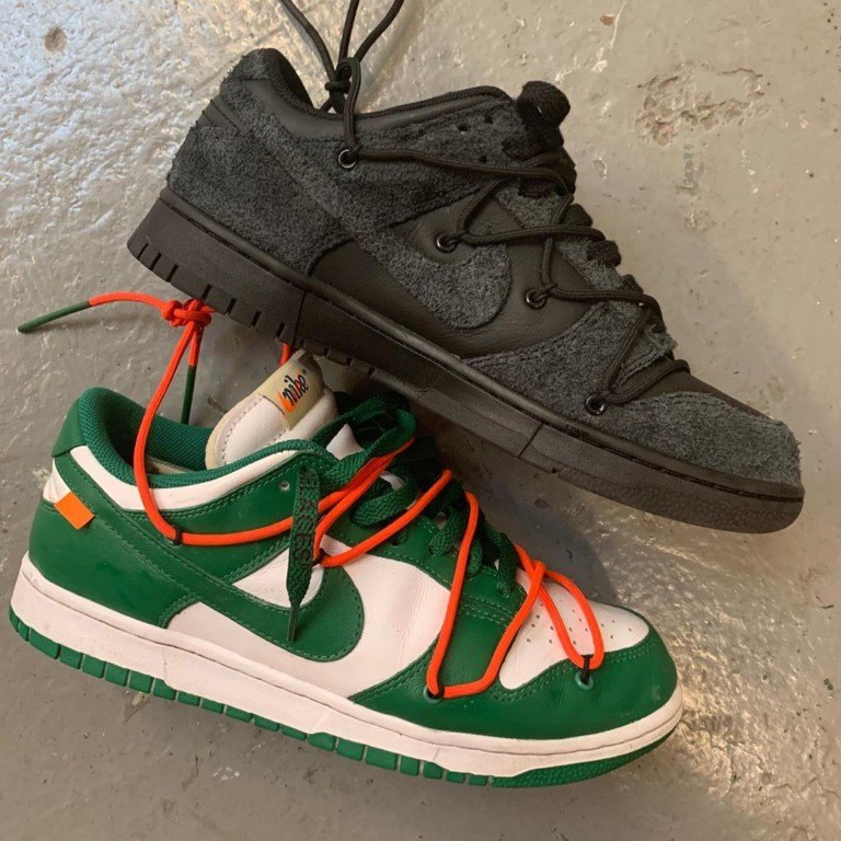 nike dunk low off whites