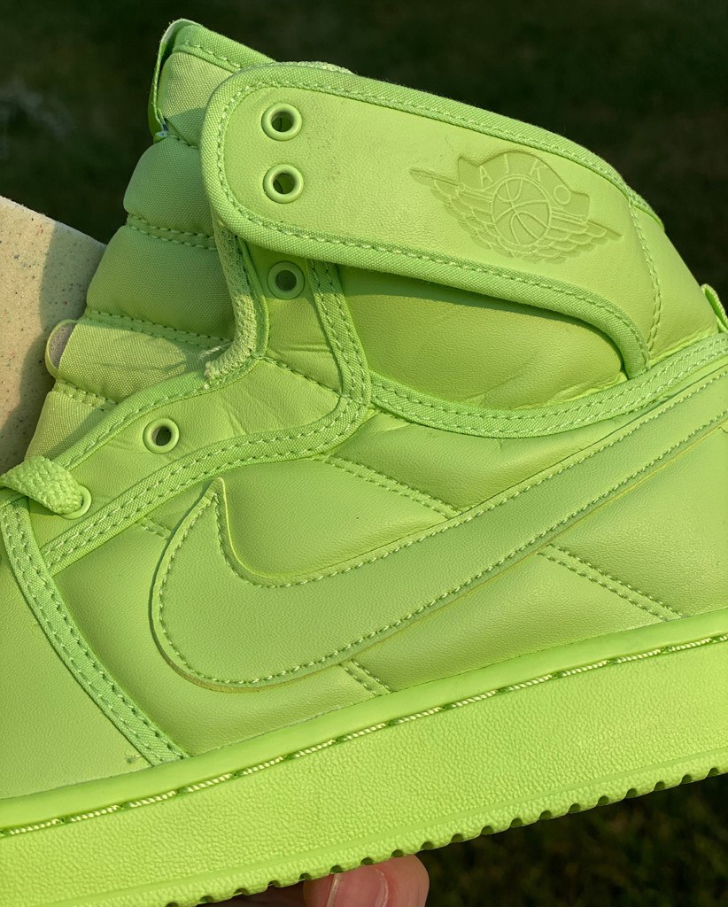 billie eilish x air jordan 1 high ko volt