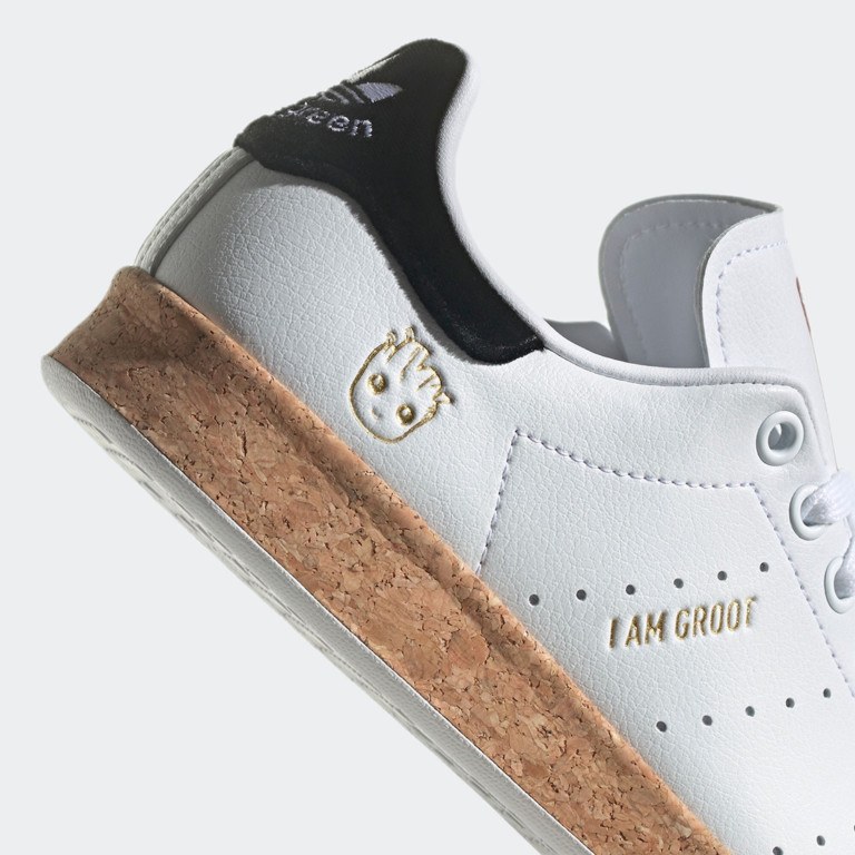 Baby Groot y Gamora aparecen en los nuevos adidas Stan Smith x Marvel | Desempacados