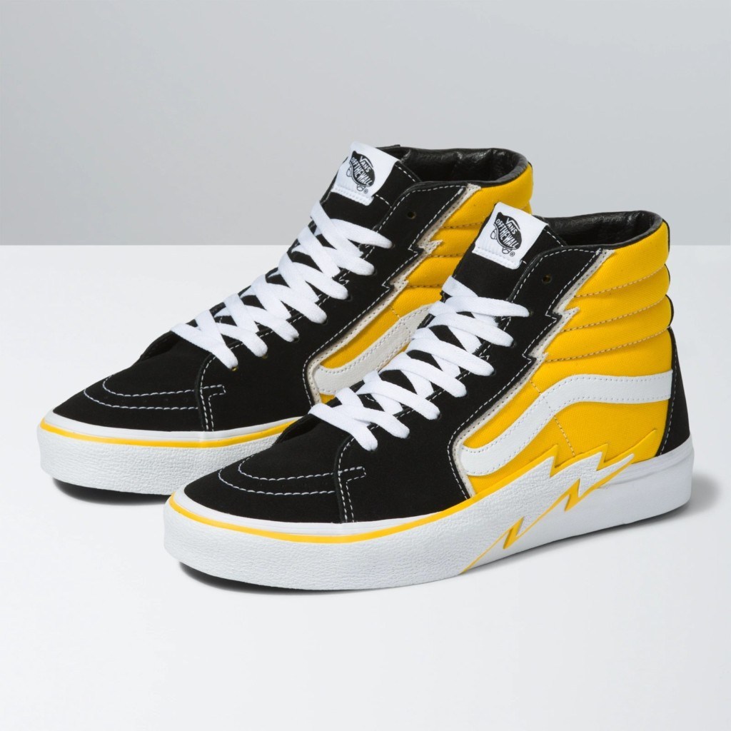 yellow sk8 hi bolt