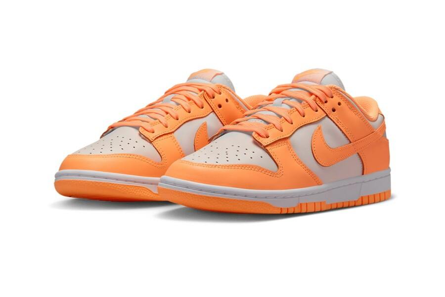 nike peach cream dunk low