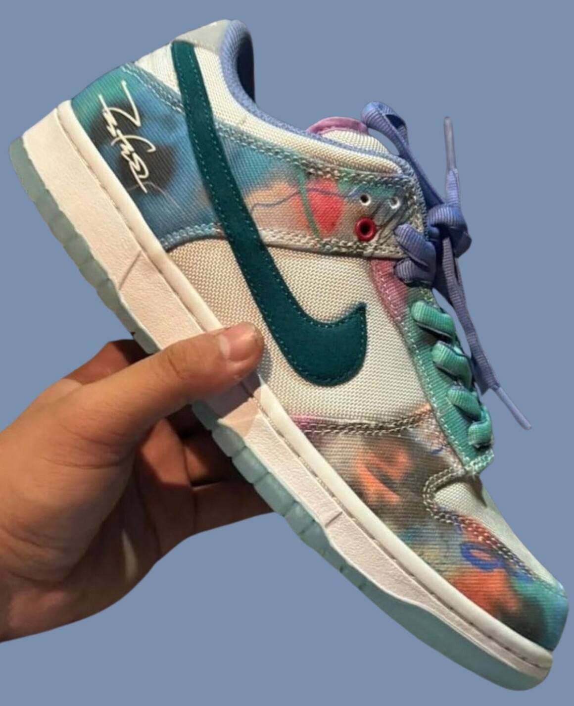 Ya viene el Futura Laboratories x Nike SB Dunk Low Desempacados